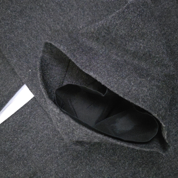 Banana Republic Wool Trousers Charcoal  Sz 8 - Picture 7 of 9